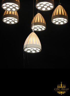 Modern Brass LED Bulb Light